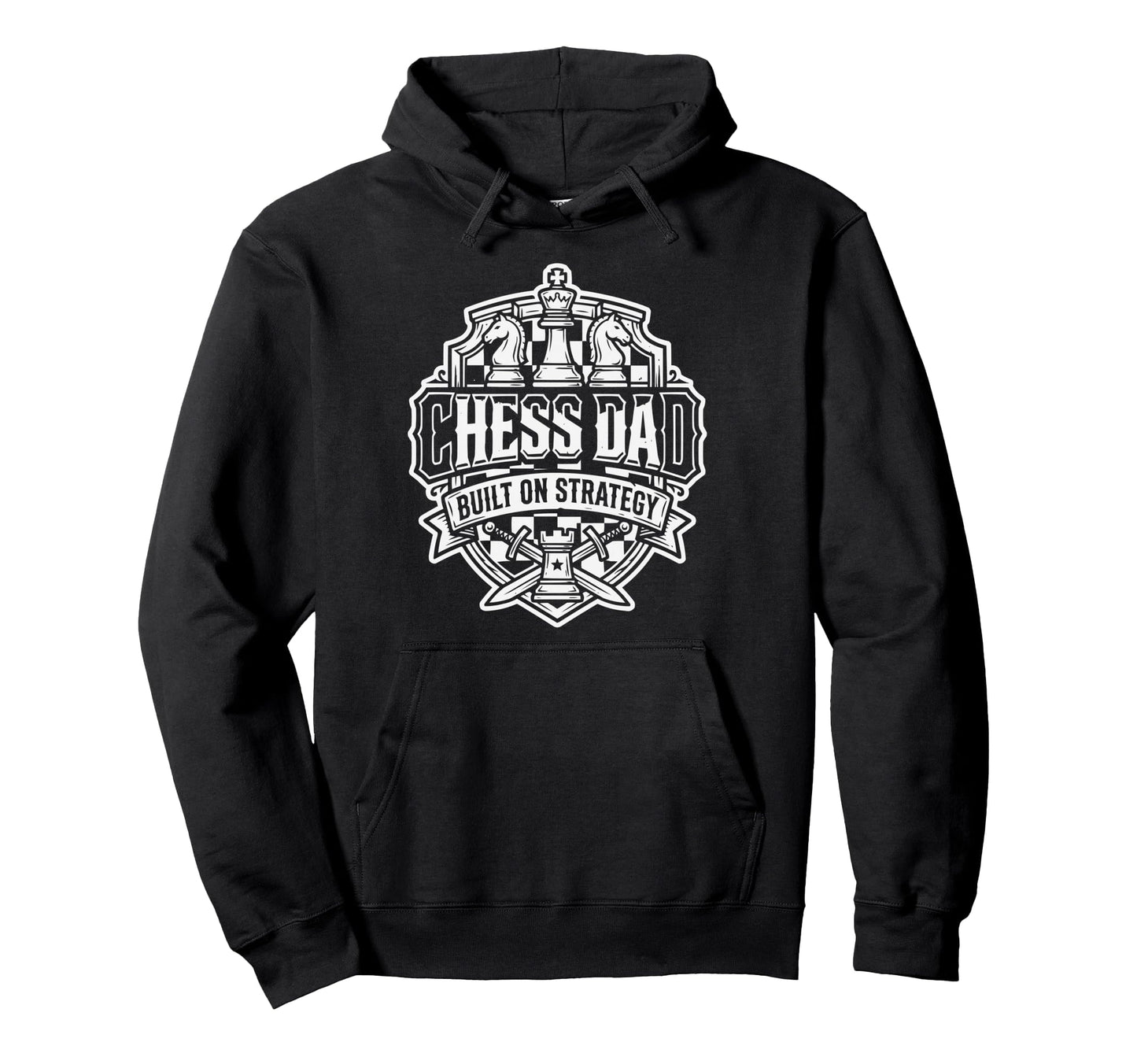 Chess Dad Board Game Daddy Hoodie - Casual Everyday Wear for Adults - T-Shirt, Sweatshirt, Hoodie