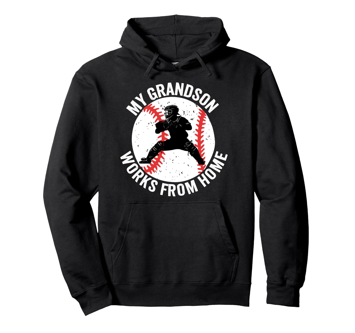 Baseball Catcher Grandpa Funny Hoodie - Streetwear Style Men Women - T-Shirt, Sweatshirt, Hoodie