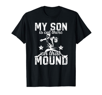 That Mound Baseball Pitcher Dad T-Shirt - Aesthetic Graphic Men Women - T-Shirt, Sweatshirt, Hoodie