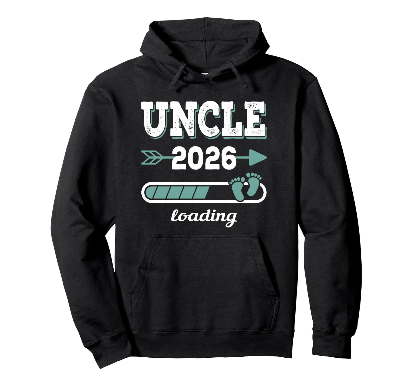 Uncle 2026 Loading Uncle To Be Hoodie - Fun Novelty Design Unisex - T-Shirt, Sweatshirt, Hoodie