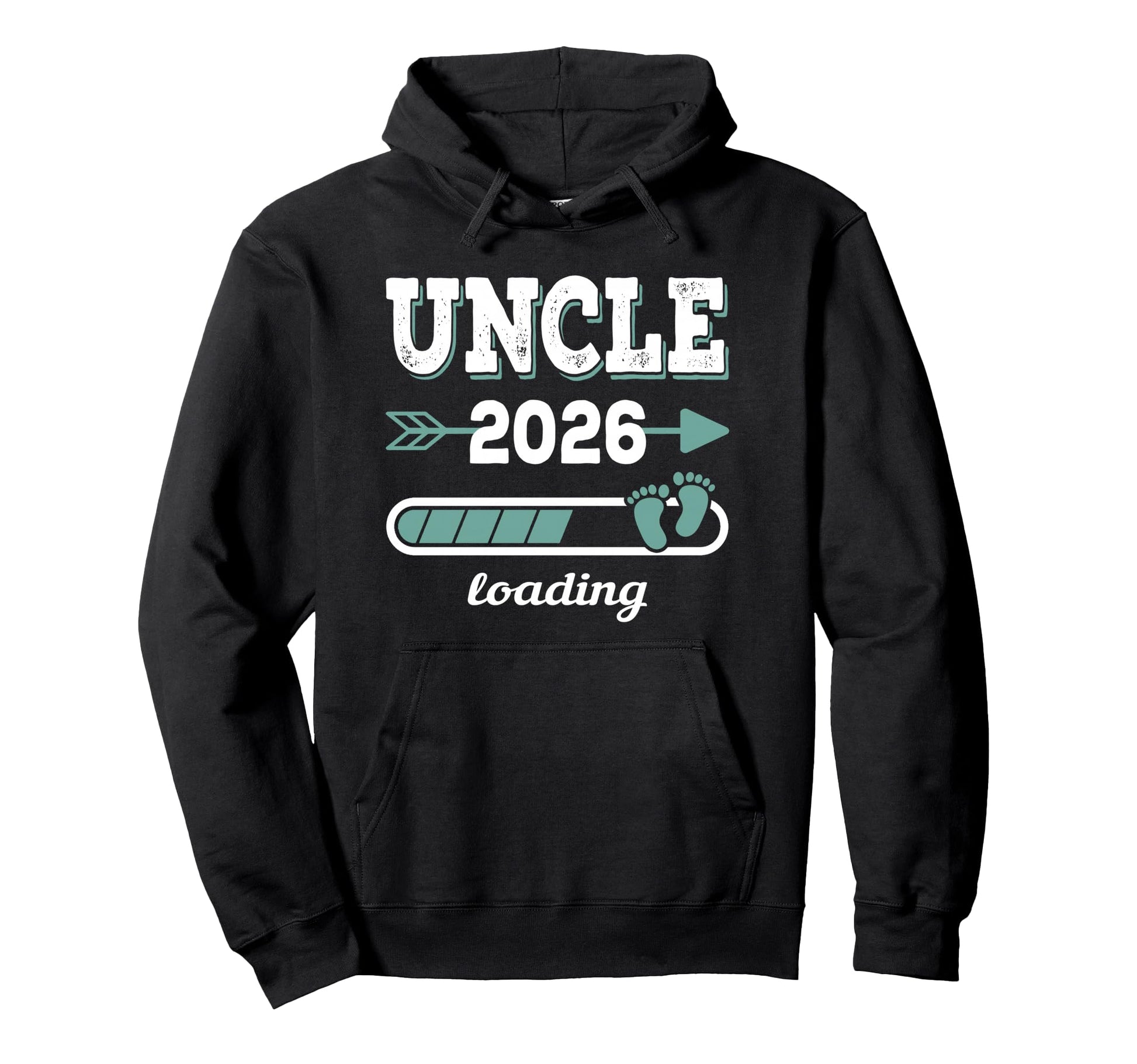 Uncle 2026 Loading Uncle To Be Hoodie - Fun Novelty Design Unisex - T-Shirt, Sweatshirt, Hoodie