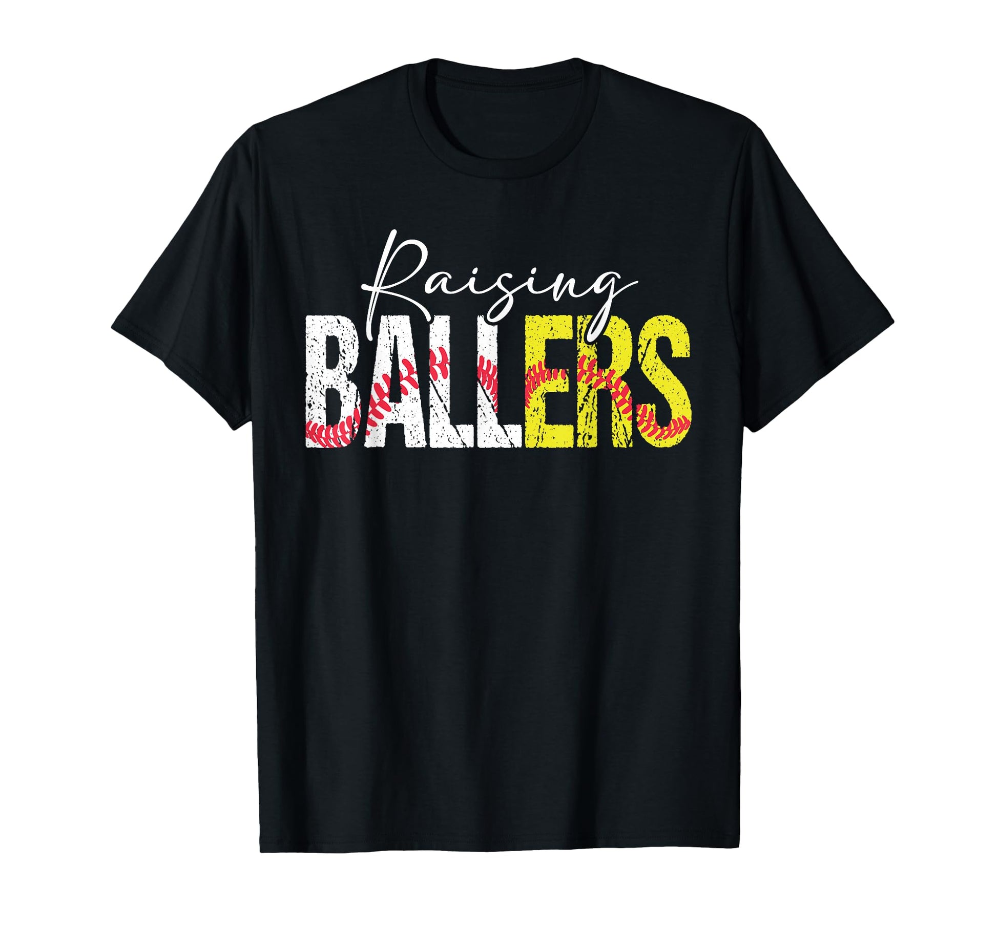 Baseball Player Raising Ballers Game T-Shirt - Streetwear Style for Adults - T-Shirt, Sweatshirt, Hoodie