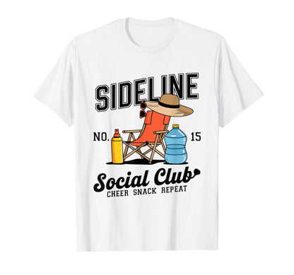 Sideline Social Club Soccer Mom T-Shirt - Fun Novelty Design for Adults - T-Shirt, Sweatshirt, Hoodie