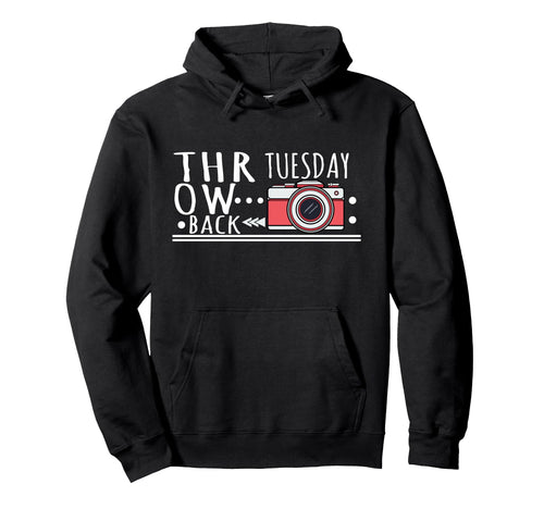 Photography Gift Throwback Camera Hoodie - Casual Everyday Wear Unisex - T-Shirt, Sweatshirt, Hoodie
