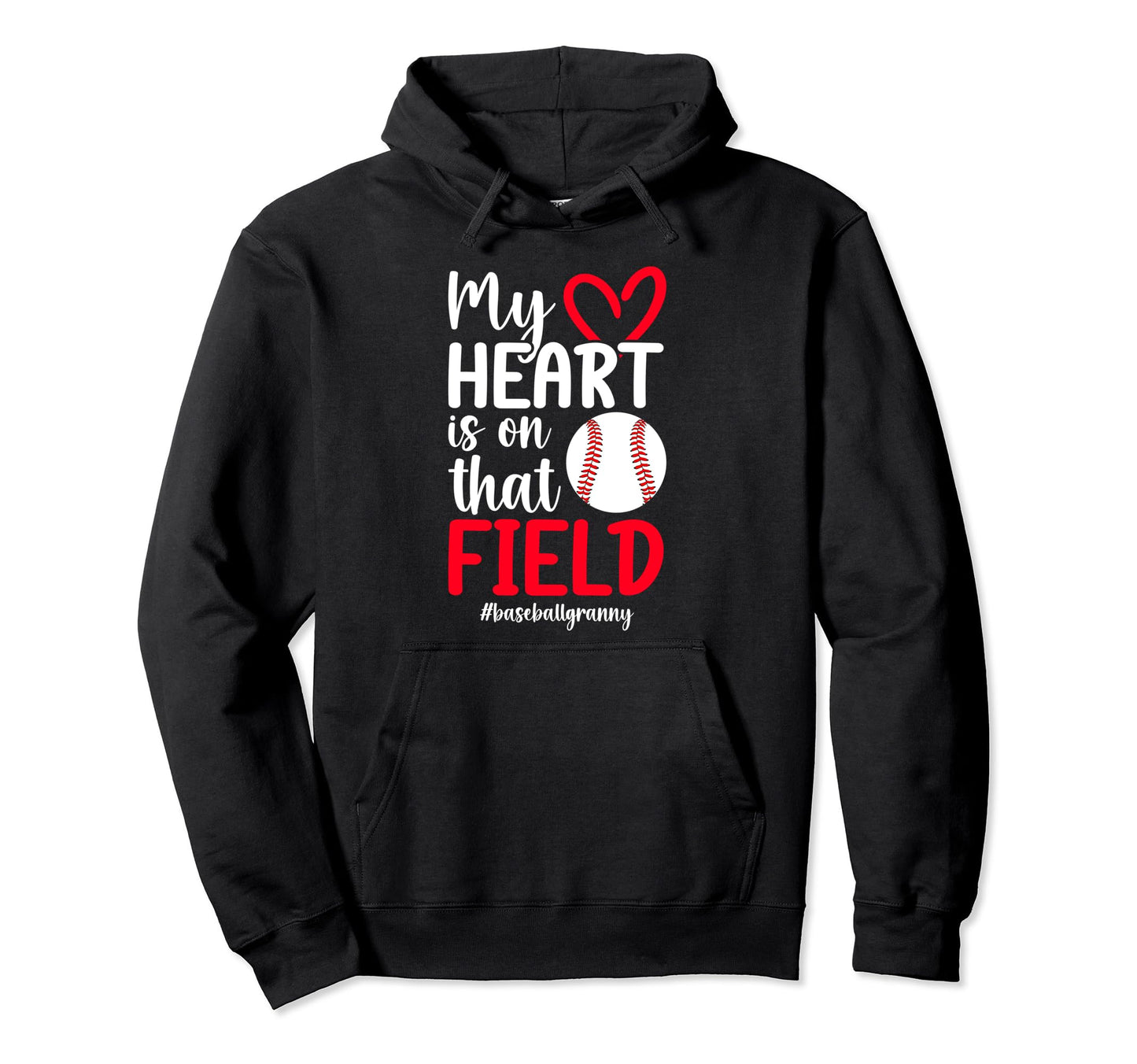 That Field Baseball Granny Baseball Player Hoodie - Novelty Apparel Unisex - T-Shirt, Sweatshirt, Hoodie