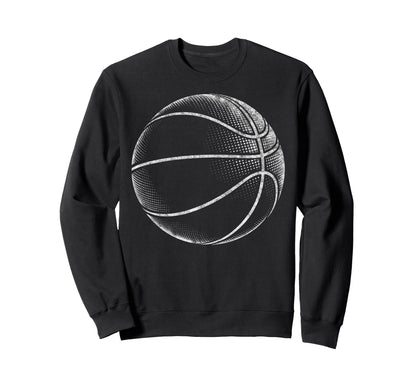 Basketball Player Fan Dad Game Sweatshirt - Aesthetic Graphic for Adults - T-Shirt, Sweatshirt, Hoodie