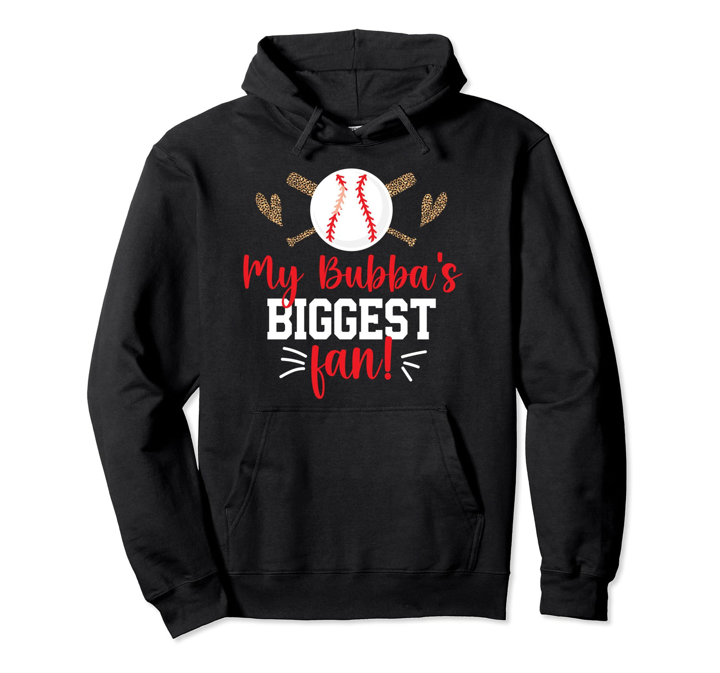 Bubbas Biggest Fan Baseball Sister Hoodie - Aesthetic Graphic Men Women - T-Shirt, Sweatshirt, Hoodie