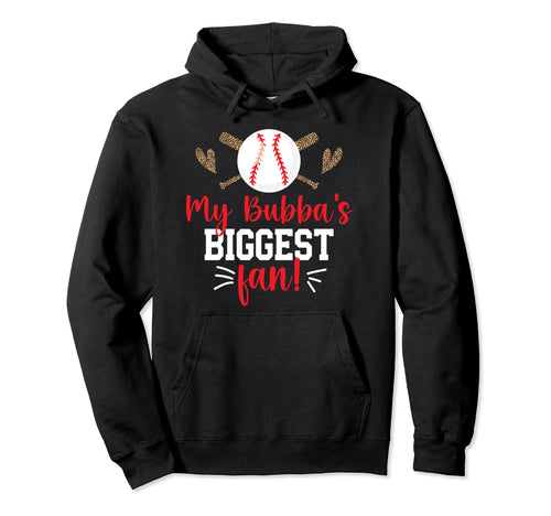 Bubbas Biggest Fan Baseball Sister Hoodie - Aesthetic Graphic Men Women - T-Shirt, Sweatshirt, Hoodie