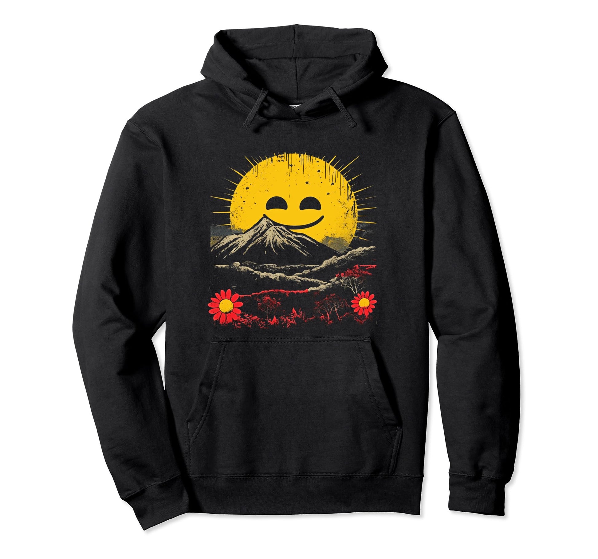 Sun Boho Groovy Sunshine Grunge 27 Hoodie - Streetwear Style Men Women - T-Shirt, Sweatshirt, Hoodie