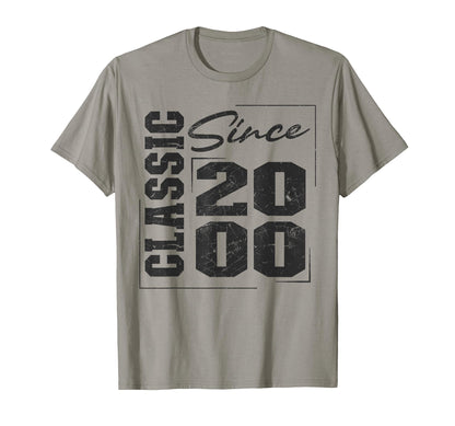 Born 2000 Varsity Since 2000 T-Shirt - Casual Everyday Wear for Adults - T-Shirt, Sweatshirt, Hoodie