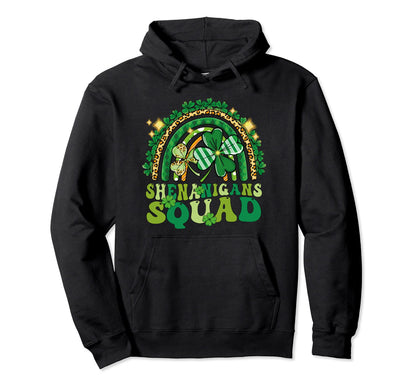 Shenanigans Squad Rainbow Groovy St Hoodie - Custom Art Print for Adults - T-Shirt, Sweatshirt, Hoodie