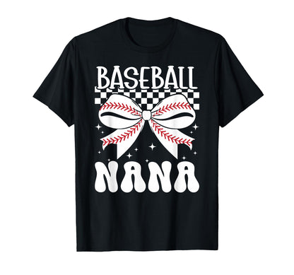 Baseball Nana Coquette Nana T-Shirt - Casual Everyday Wear Men Women - T-Shirt, Sweatshirt, Hoodie