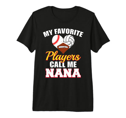 My Favorite Players Baseball T-Shirt - Minimalist Print for Adults - T-Shirt, Sweatshirt, Hoodie
