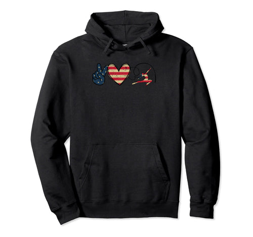Peace Love Gymnastics Leopard Hoodie - Casual Everyday Wear for Adults - T-Shirt, Sweatshirt, Hoodie