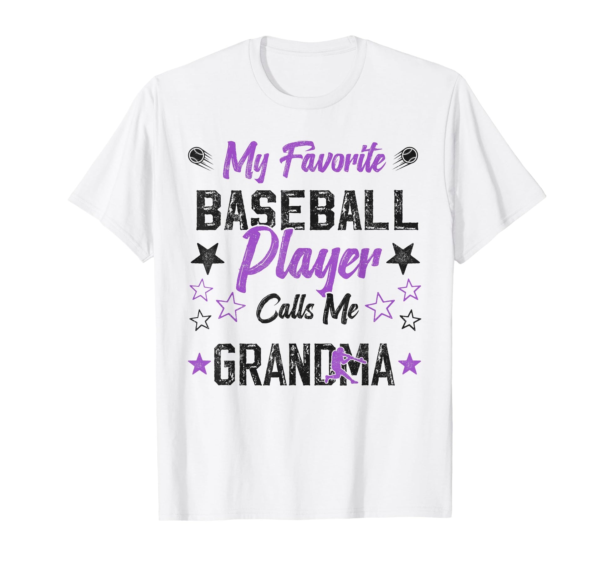 My Favorite Baseball Player Calls Me T-Shirt - Graphic Print Unisex - T-Shirt, Sweatshirt, Hoodie