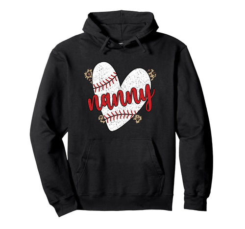 Baseball Nanny Proud Baseball Player Nanny Hoodie - Novelty Apparel Unisex - T-Shirt, Sweatshirt, Hoodie