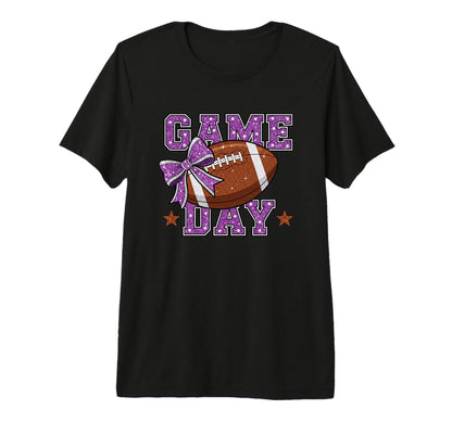 Us States Game Day Football Mom T-Shirt - Minimalist Print for Adults - T-Shirt, Sweatshirt, Hoodie