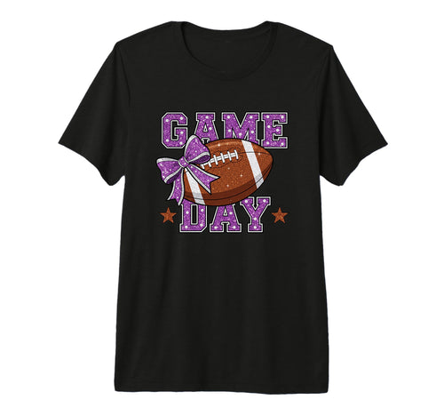 Us States Game Day Football Mom T-Shirt - Minimalist Print for Adults - T-Shirt, Sweatshirt, Hoodie