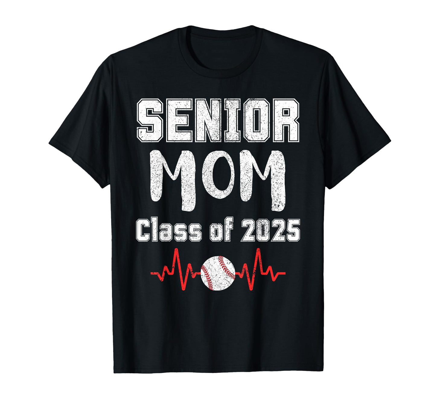Senior Mom Class 2025 School T-Shirt - Aesthetic Graphic Men Women - T-Shirt, Sweatshirt, Hoodie