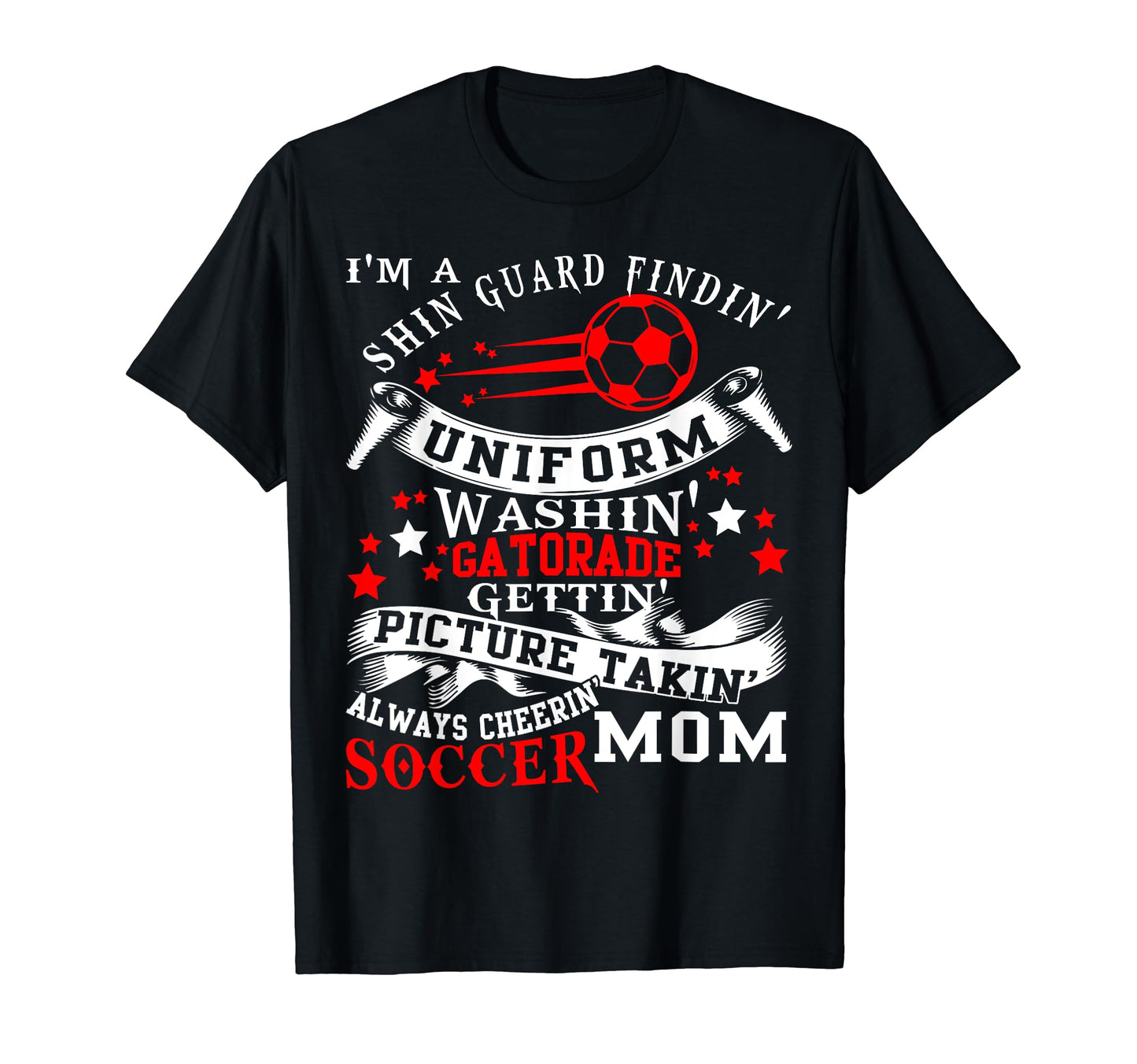 Always Cheering Soccer Mom T-Shirt - Casual Everyday Wear Men Women - T-Shirt, Sweatshirt, Hoodie