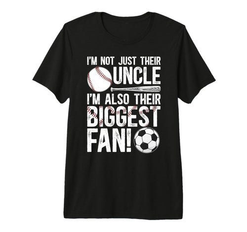 Mens Their Biggest Fan Baseball T-Shirt - Aesthetic Graphic for Adults - T-Shirt, Sweatshirt, Hoodie