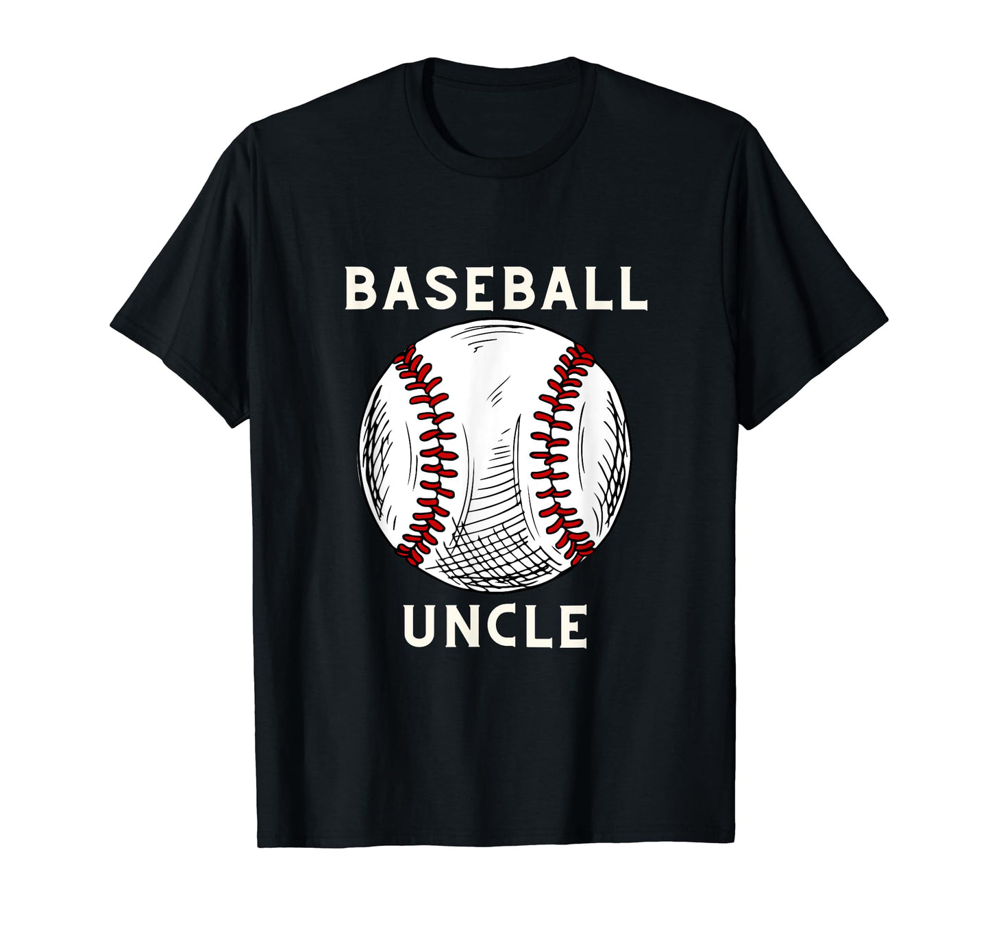 Awesome Baseball Uncle Sports Fans T-Shirt - Minimalist Print Men Women - T-Shirt, Sweatshirt, Hoodie