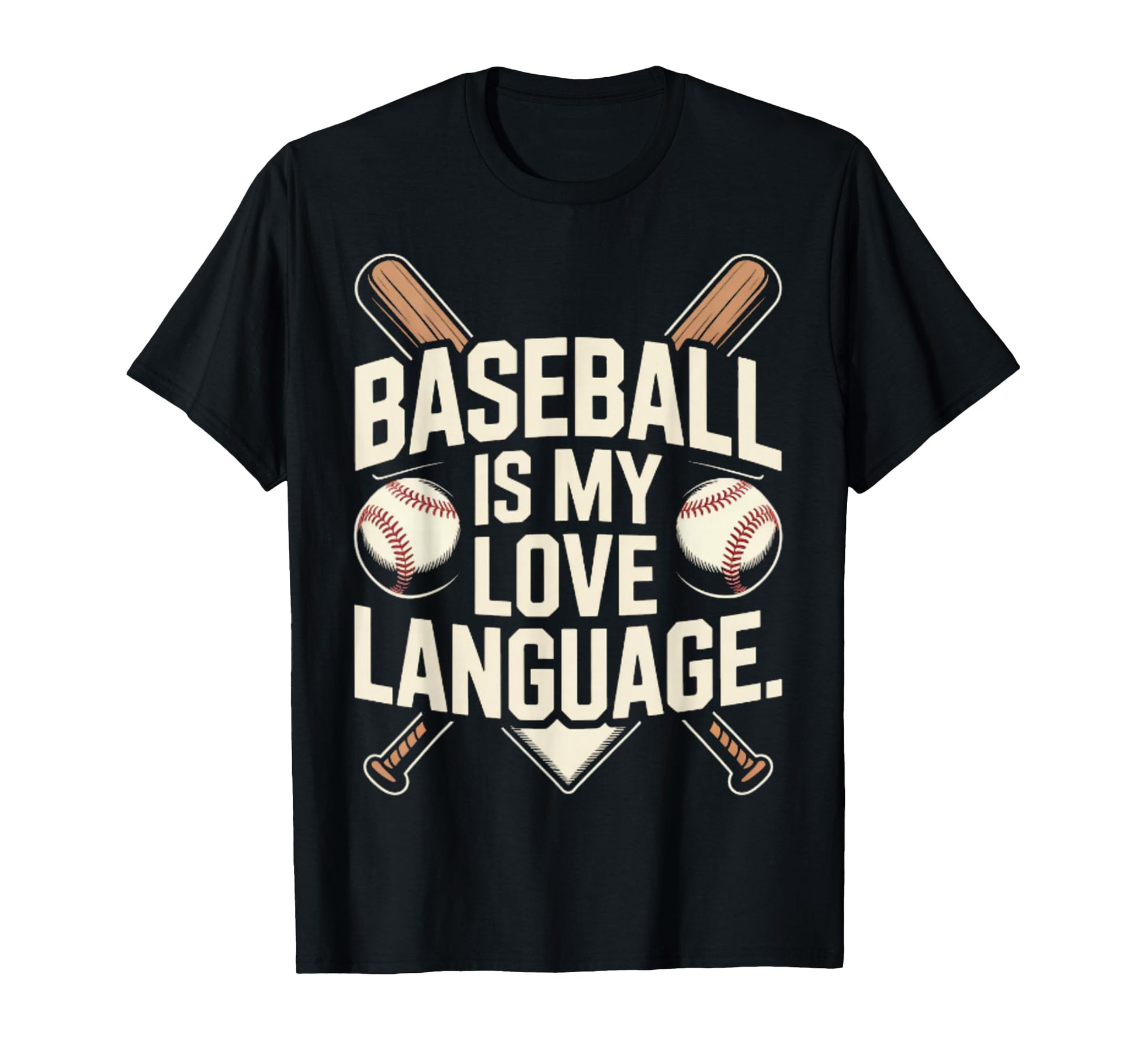 Baseball Is My Love Language T-Shirt - Trendy Graphic Men Women - T-Shirt, Sweatshirt, Hoodie