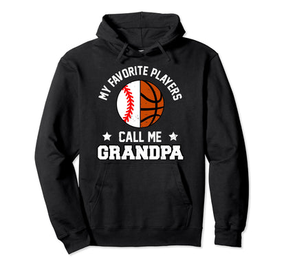 My Favorites Baseball Basketball Hoodie - Unique Graphic for Adults - T-Shirt, Sweatshirt, Hoodie