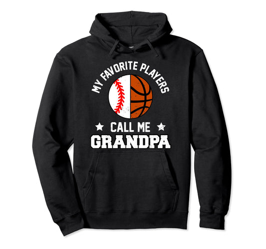 My Favorites Baseball Basketball Hoodie - Unique Graphic for Adults - T-Shirt, Sweatshirt, Hoodie