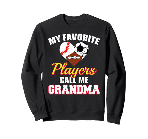 My Favorite Players Baseball Sweatshirt - Casual Everyday Wear for Adults - T-Shirt, Sweatshirt, Hoodie