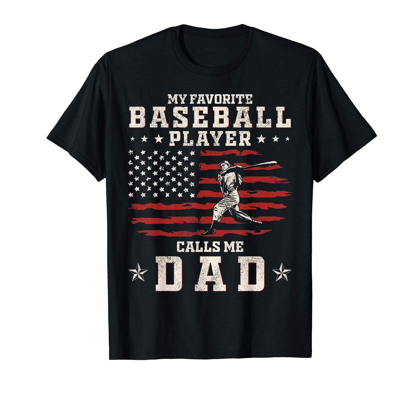 My Favorite Baseball Player Calls T-Shirt - Fun Novelty Design for Adults - T-Shirt, Sweatshirt, Hoodie