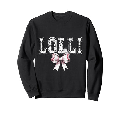 Coquette Baseball Lolli Spirit Sweatshirt - Unique Graphic Unisex - T-Shirt, Sweatshirt, Hoodie