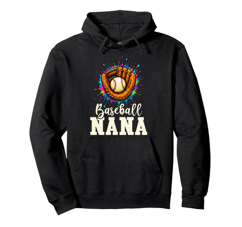 Baseball Nana Baseball Player Grandma Hoodie - Custom Art Print for Adults - T-Shirt, Sweatshirt, Hoodie