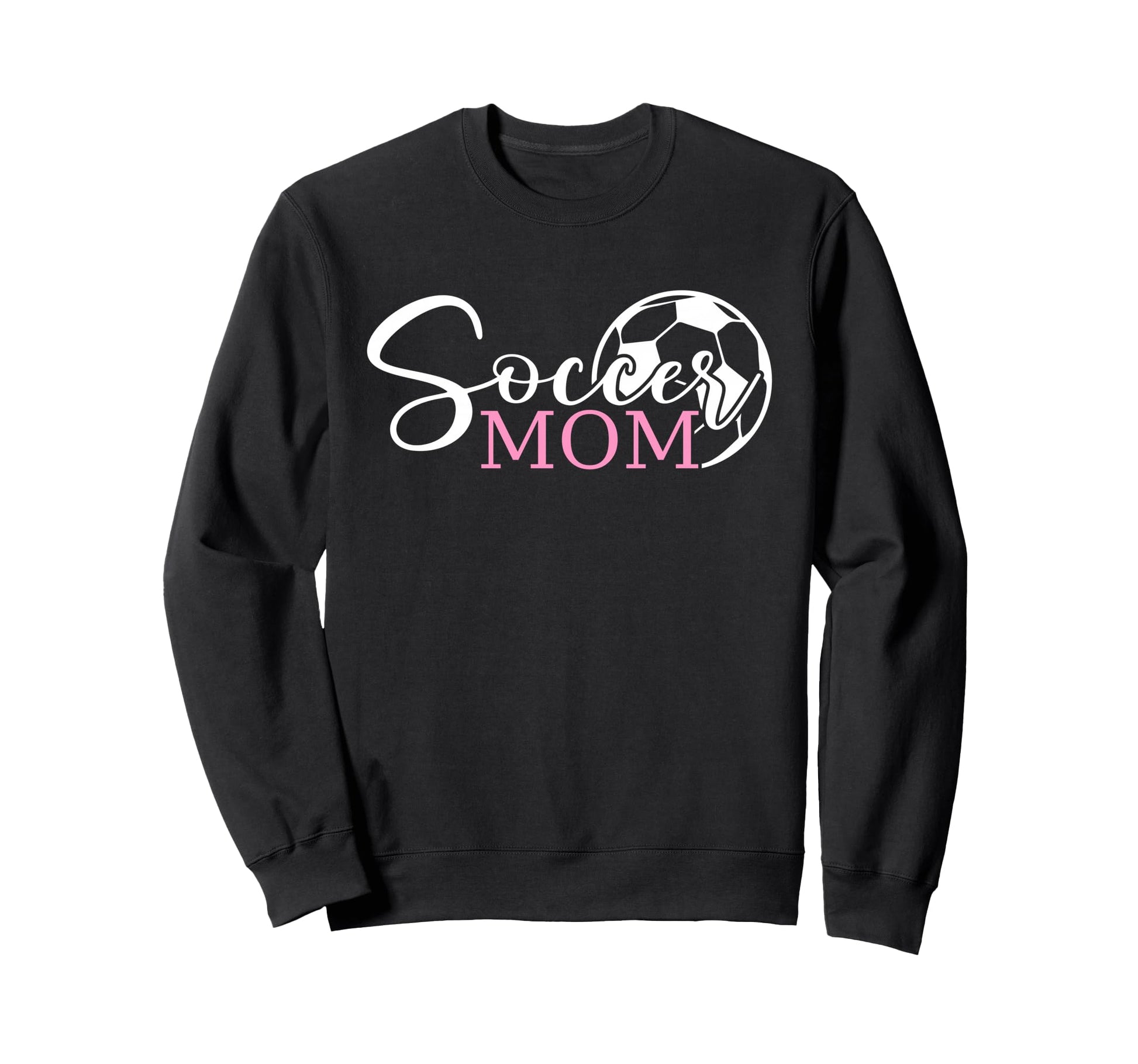 Soccer Mom Funny Football Soccer Season Sweatshirt - Graphic Print Unisex - T-Shirt, Sweatshirt, Hoodie