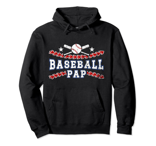 Baseball Pap Best Grandpa Pap Baseball Hoodie - Unique Graphic for Adults - T-Shirt, Sweatshirt, Hoodie