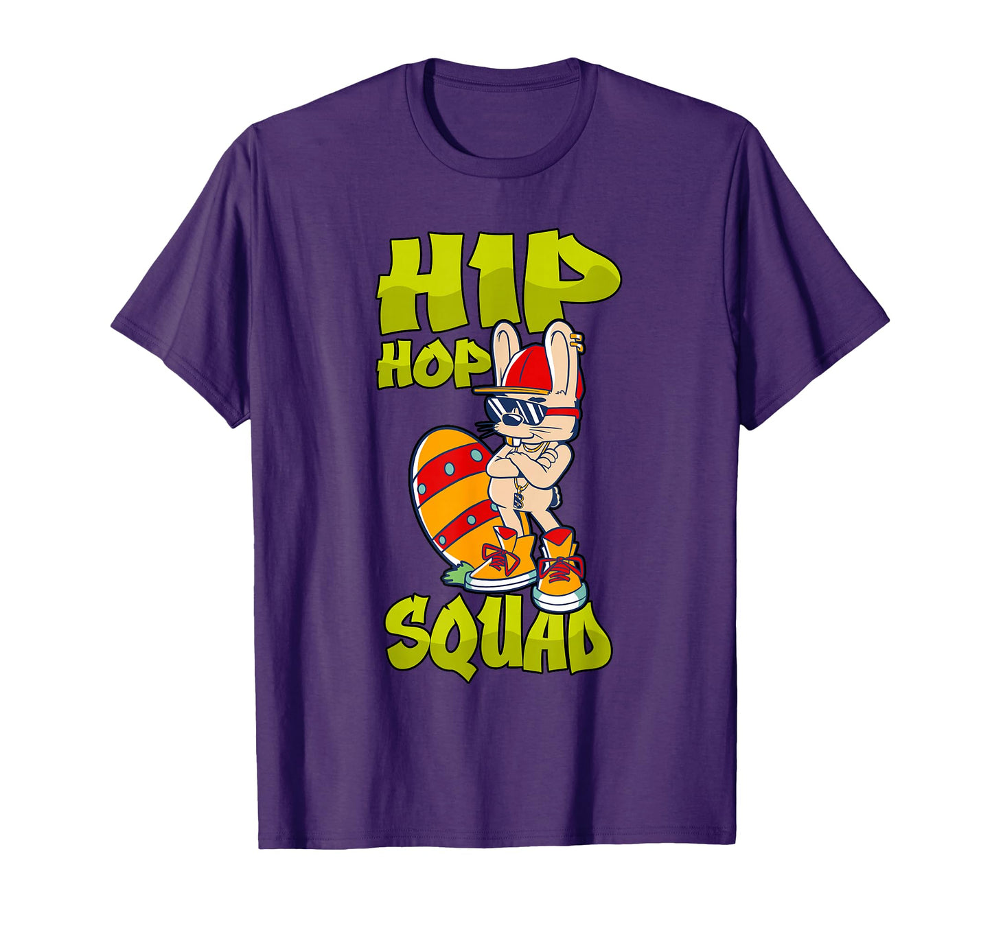 Hip Hop Squad Bunny Old School Rap T-Shirt - Trendy Graphic for Adults - T-Shirt, Sweatshirt, Hoodie