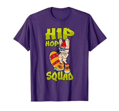 Hip Hop Squad Bunny Old School Rap T-Shirt - Trendy Graphic for Adults - T-Shirt, Sweatshirt, Hoodie