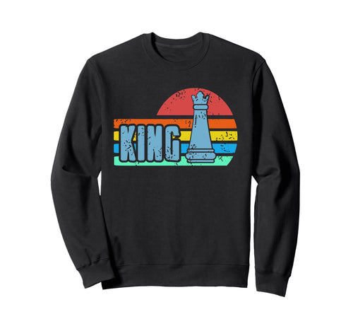 Master Strategy Chess Rainbow Sweatshirt - Fun Novelty Design Men Women - T-Shirt, Sweatshirt, Hoodie