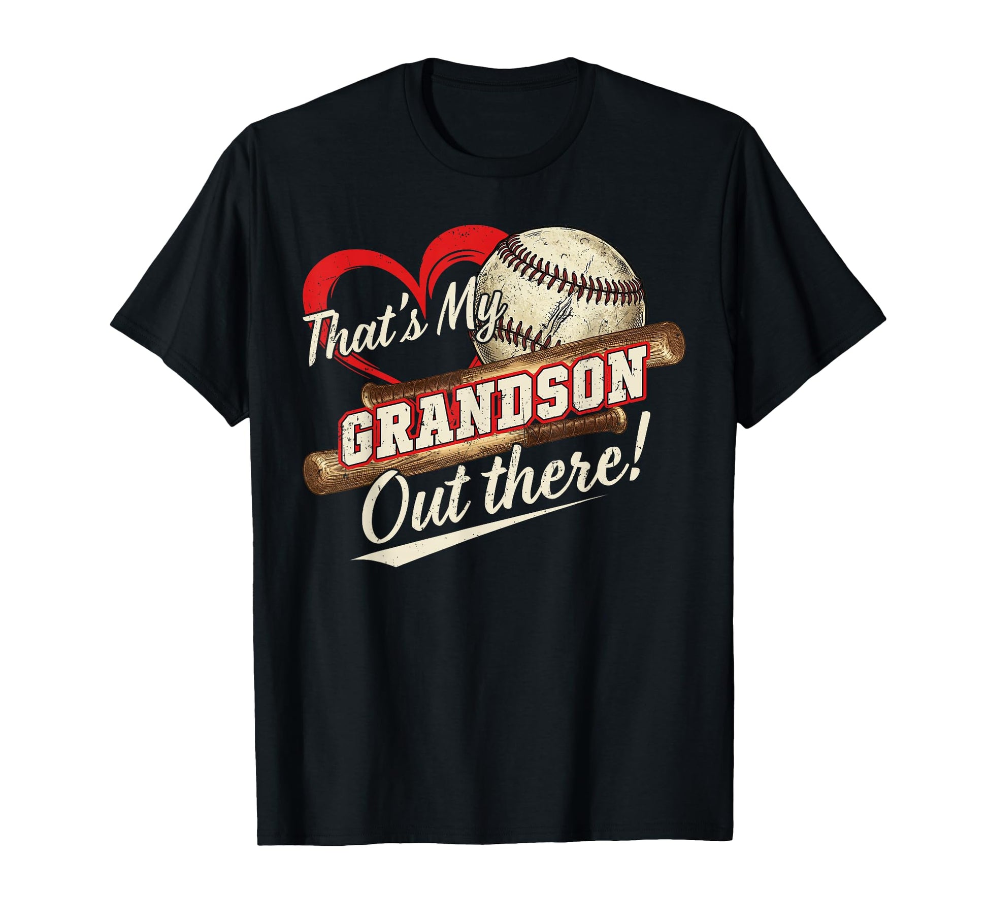 Thats My Grandson Out There Funny Proud T-Shirt - Custom Art Print Unisex - T-Shirt, Sweatshirt, Hoodie