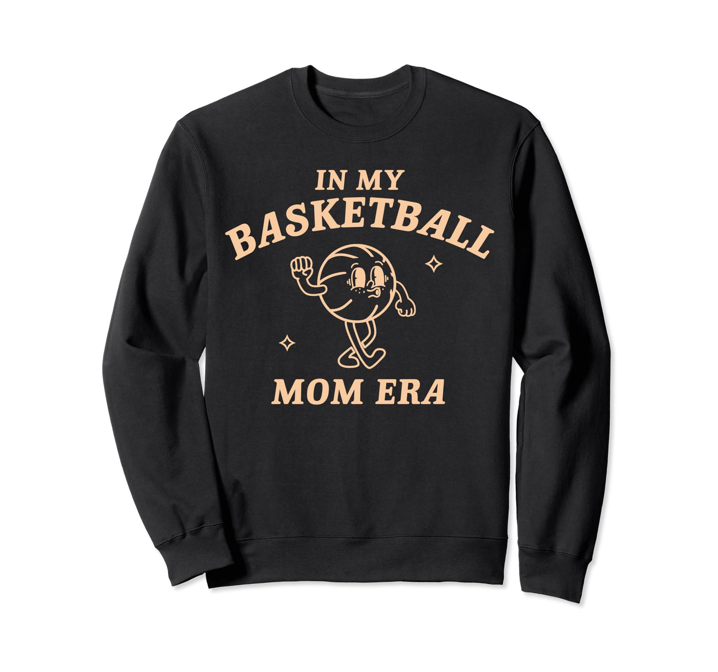My Basketball Mom Era Game Day Mama Sweatshirt - Minimalist Print Unisex - T-Shirt, Sweatshirt, Hoodie