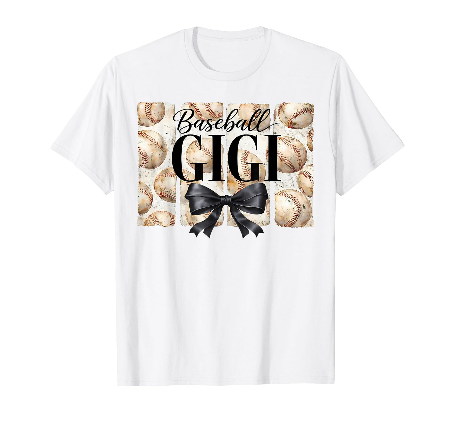 Baseball Gigi Coquette Bow Game Day T-Shirt - Aesthetic Graphic Unisex - T-Shirt, Sweatshirt, Hoodie
