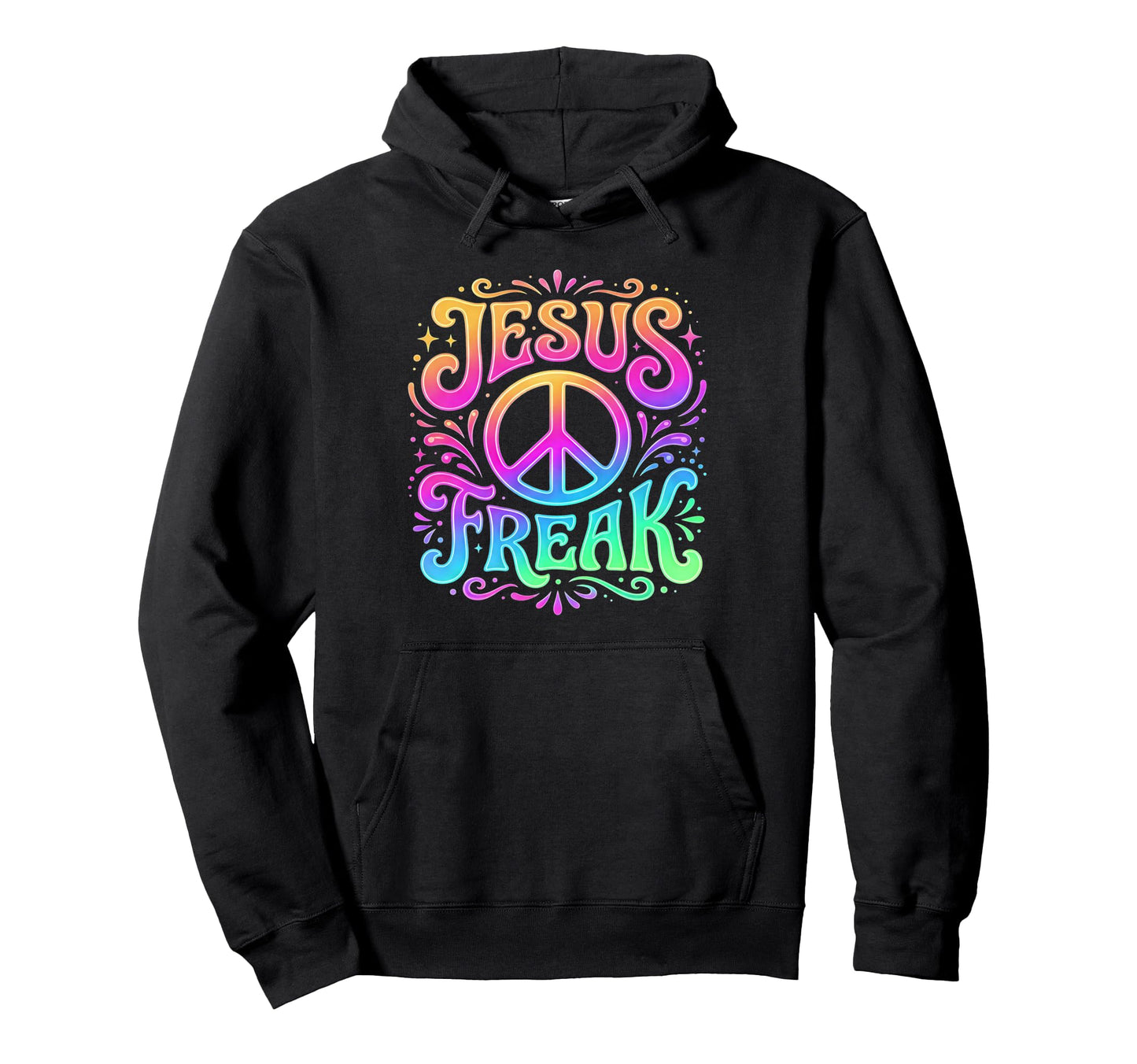 Jesus Freak Rainbow Hoodie - Streetwear Style for Adults - T-Shirt, Sweatshirt, Hoodie