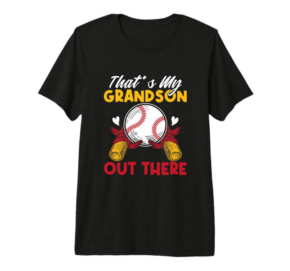 Funny Thats My Grandson Out There T-Shirt - Minimalist Print for Adults - T-Shirt, Sweatshirt, Hoodie