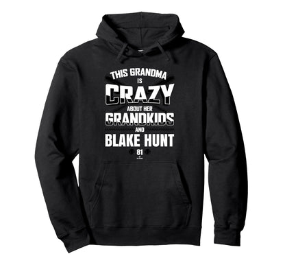 Grandma Crazy Blake Hunt Baltimore Hoodie - Aesthetic Graphic Unisex - T-Shirt, Sweatshirt, Hoodie