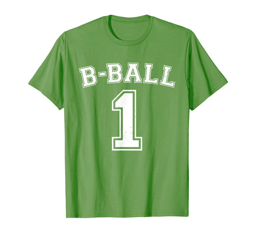 B Ball Basketball Player Number 1 T-Shirt - Aesthetic Graphic for Adults - T-Shirt, Sweatshirt, Hoodie