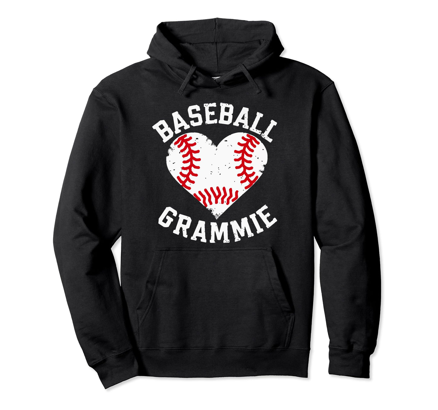 Baseball Grandma Grandmother Granny Hoodie - Graphic Print for Adults - T-Shirt, Sweatshirt, Hoodie