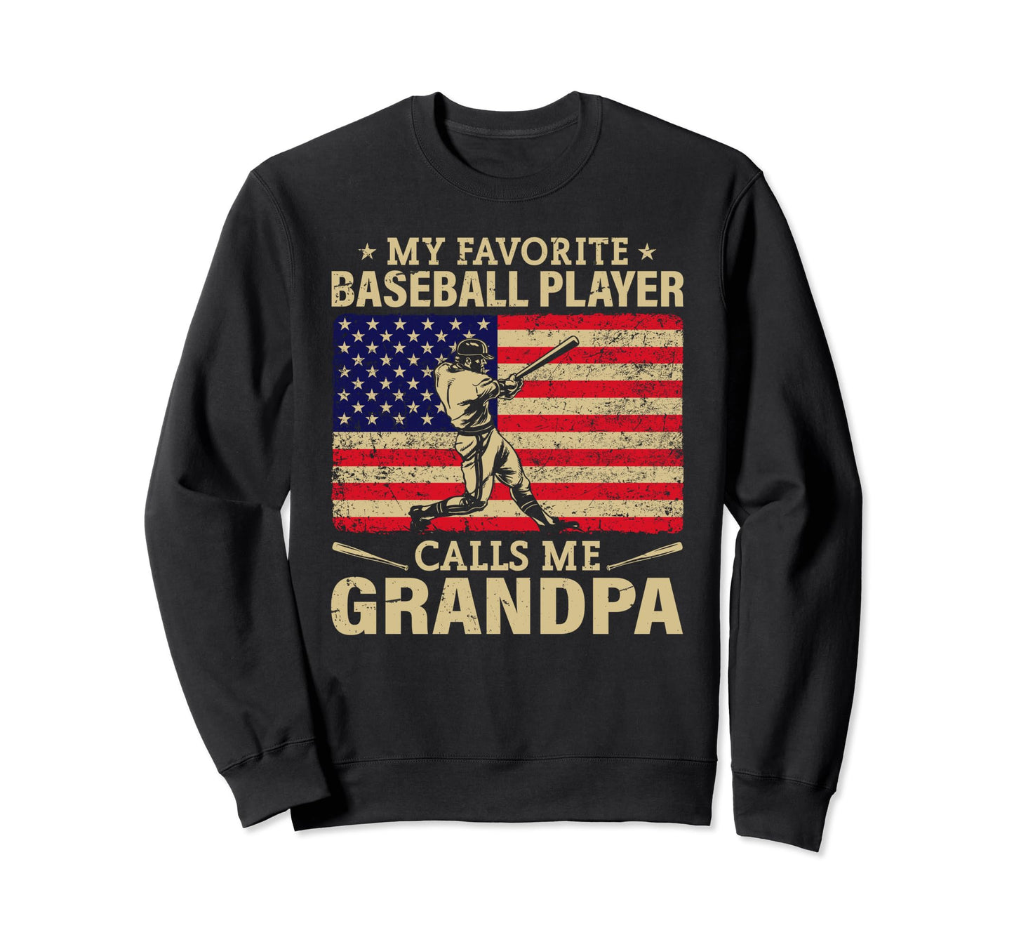 My Favorite Baseball Player Calls Sweatshirt - Minimalist Print for Adults - T-Shirt, Sweatshirt, Hoodie
