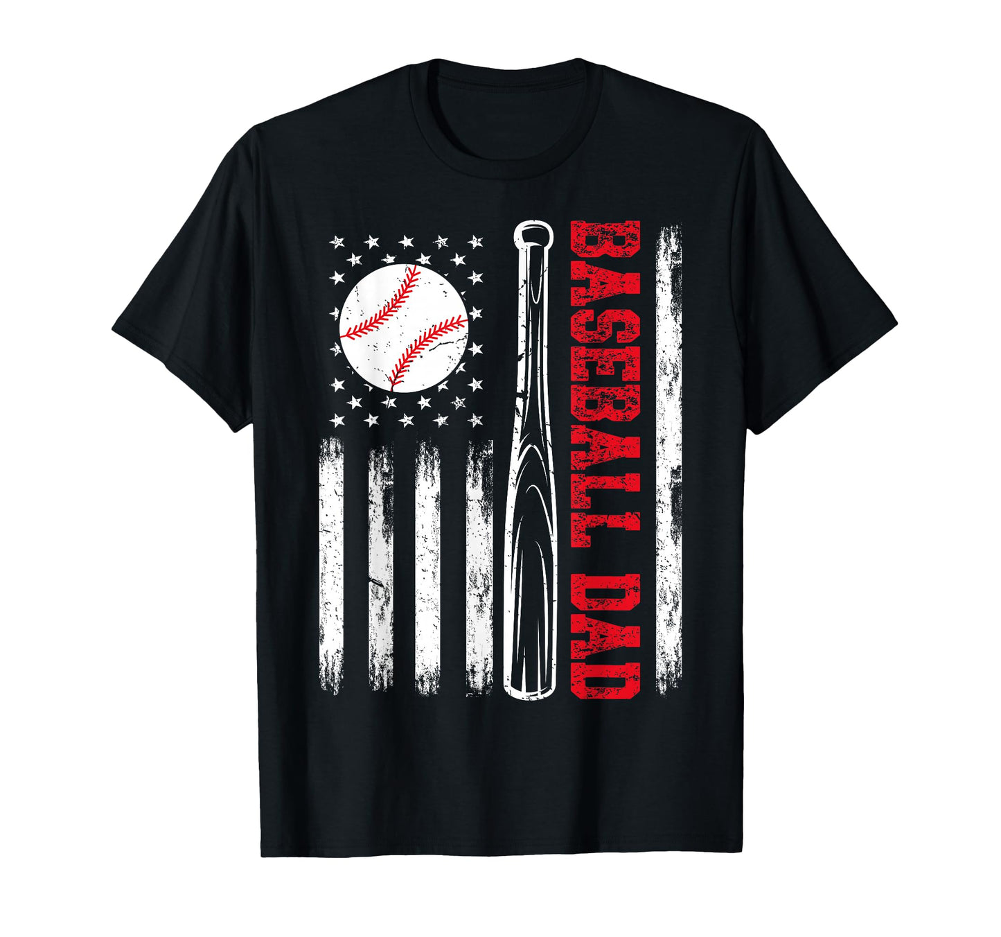 Baseball Dad Baseball Sport Father T-Shirt - Unique Graphic Unisex - T-Shirt, Sweatshirt, Hoodie