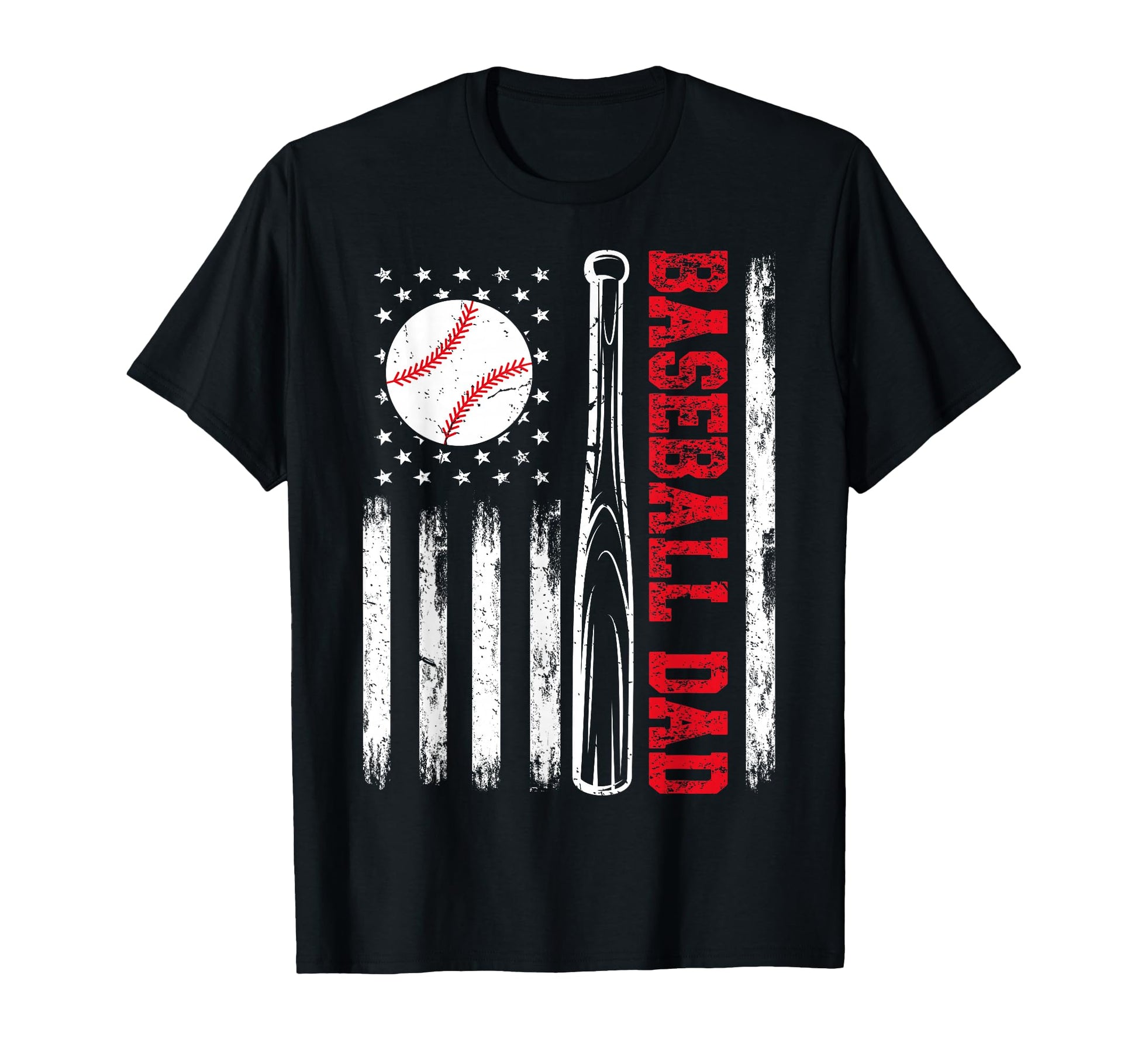Baseball Dad Baseball Sport Father T-Shirt - Unique Graphic Unisex - T-Shirt, Sweatshirt, Hoodie