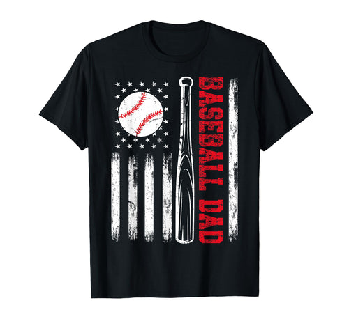 Baseball Dad Baseball Sport Father T-Shirt - Unique Graphic Unisex - T-Shirt, Sweatshirt, Hoodie